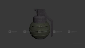 手榴弹3D模型-35 - Grenade 3D model-35