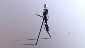 圣诞夜惊魂 - 骷髅杰克 Nightmares before Christmas - Jack Skeleton