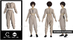 女士时尚运动休闲装