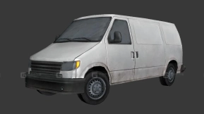 厢式货车 - Van 3D model-122