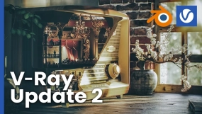 Chaos发布适用于Blender的V-Ray 7.2版本