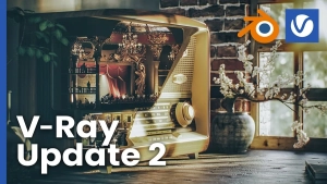 Chaos发布适用于Blender的V-Ray 7.2版本