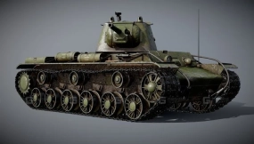 KV-1二战坦克 KV-1 WW2 Battle Tank