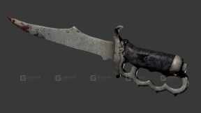小刀 3D模型-27 - Knife 3D model-27
