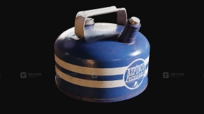 水壶式1加仑品牌油壶 - Kettle Style 1 Gallon Oil Can Branded