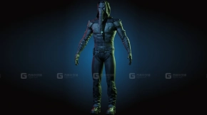 粗犷科幻外星角色  Rugged Sci-Fi Alien Character