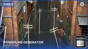 【UE】电力线发生器  Powerline Generator