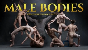 男性身体 - 艺术家摄影参考包 - 163张JPEG图片 Male Bodies- Photo Reference Pack For Artists-163 JPEGs
