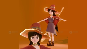 卡通女巫  Cartoon Witch
