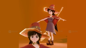 卡通女巫  Cartoon Witch