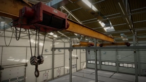 工业建筑内部01 Industrial Building Interior 01