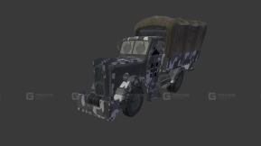 鲍尔卡车 - Bauer truck 3D model-135