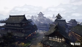 【UE】中式古建城堡建筑环境  Feudal Japanese Castle Environment ( Japan Japanese Feudal Castle Castle Japan )