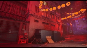 【UE】中国城市小巷  Chinese City Alley