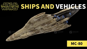 星球大战载具和飞船系列 MC-80 巡洋舰