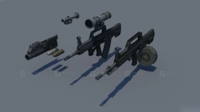 95式步枪 Тип-95 3D model-3