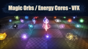 【UE】魔法球能量核心特效