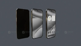 谷歌Pixel 10 Pro曜石黑3D模型 Google Pixel 10 Pro Obsidian 3D model