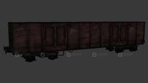 车厢 - Wagon 3D model-34
