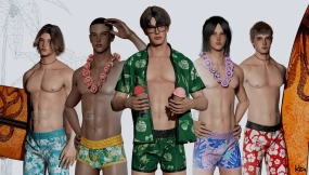 【UE】沙滩男孩角色模型 Beach Boys