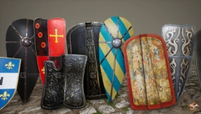 【UE】中世纪道具 装饰性武器元素  Medieval Props  Decorative Weapons Elements