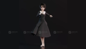 风格化辉夜姬舞蹈（30帧 秒！ABC下载） - Dancing Stylized Kaguya 30 Fps! Abc Download