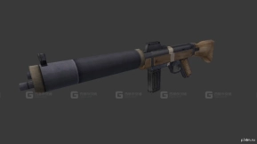 MG-03机枪-MG-03 3D model