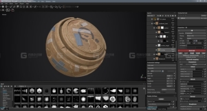 4种纸箱纸板智能材质球  Cardboard Materials Pack  Substance Painter 2