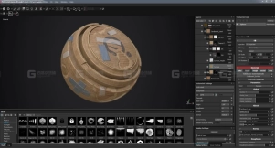 4种纸箱纸板智能材质球  Cardboard Materials Pack  Substance Painter 2