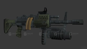 K-8克鲁科夫帮派步枪-K-8 Krukov Rifle-Gang 3D model-11