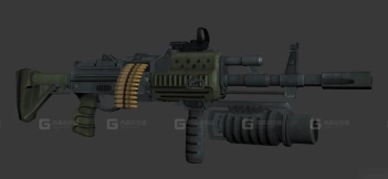 K-8克鲁科夫帮派步枪-K-8 Krukov Rifle-Gang 3D model-11