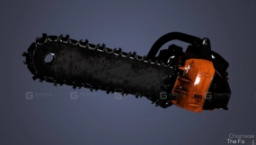 链锯（森林） - Chainsaw (The Forest) 3D model-44