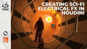 在Houdini中创建科幻电气特效  Creating Sci-Fi Electrical FX in Houdini