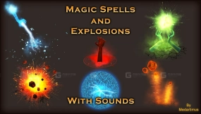【UE】魔法咒语与爆炸  Magic Spells and Explosions