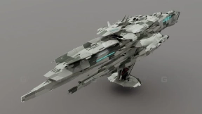 UGSF战舰程序化概念设计测试10 UGSF BATTLESHIP PROCEDURAL CONCEPT DESIGN TEST10