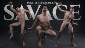 901张Savage艺术家的照片参考包 Savage- Photo Reference Pack For Artists 901 JPEGs