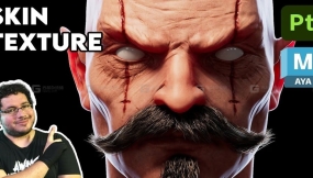 Substance 3D Painter！制作角色眼睛模型！