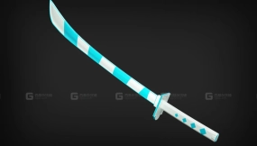 袜带条纹武士刀 Stocking's Stripes, Katanas (Panty and Stocking)