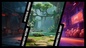 【UE】60张格斗竞技场4K背景图。第四辑  60 4k Backgrounds for Fighting Arenas. Pack 4