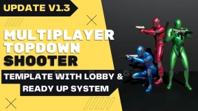 【UE】多人俯视射击游戏模板  Multiplayer Top Down Shooter Template
