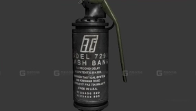 闪光弹3D模型-40 - Flash 3D model-40