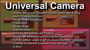 【UE】通用相机 Universal Camera 