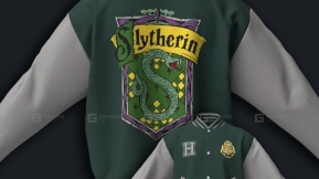 斯莱特林校队夹克 - Slytherin Varsity Jacket