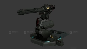 FPS炮塔 - Turret FPS 3D model-95
