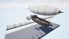 【UE】奇幻飞艇  Fantasy Airship
