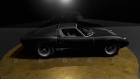 兰博基尼缪拉 - Lamborghini miura 3D model-88