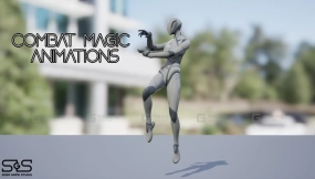【UE5.6】战斗魔法动画 Combat Magic Animations