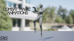 【UE5.6】战斗魔法动画 Combat Magic Animations