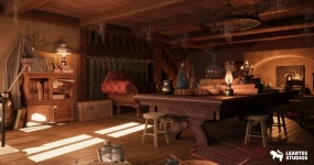 Leartes Studios发布Unity幻想室内场景：180+独特网格打造温馨魔法世界