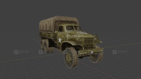 GMC CCKW 353 - GMC CCKW 353 3D model-123